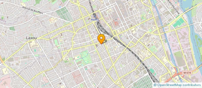 localisation de l'entreprise MISTI PROD AS  NANCY