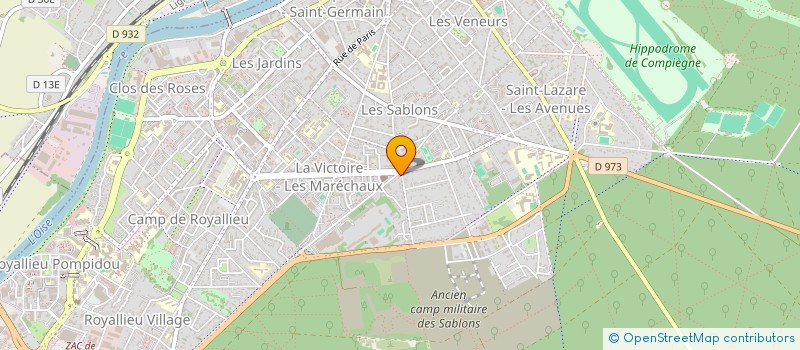 localisation de l'entreprise MISTIGRI  COMPIEGNE