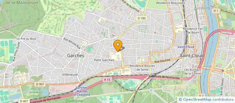 localisation de l'entreprise MISTIGRI à GARCHES