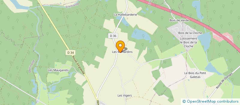 localisation de l'entreprise MISTIGRIFF à ERVAUVILLE
