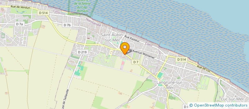 localisation de l'entreprise MISTIMA  SAINT-AUBIN-SUR-MER