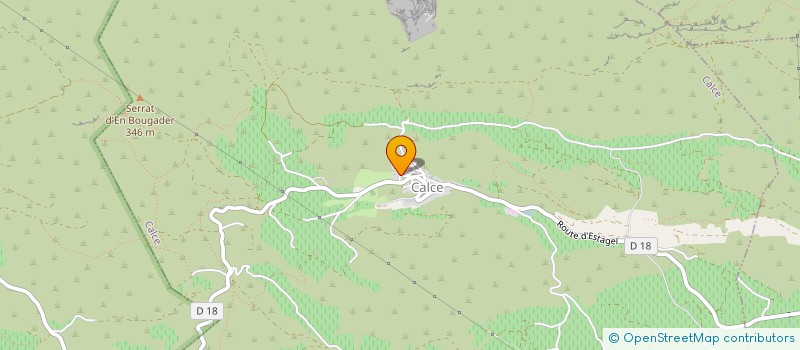 localisation de l'entreprise MISTRA 4  CALCE