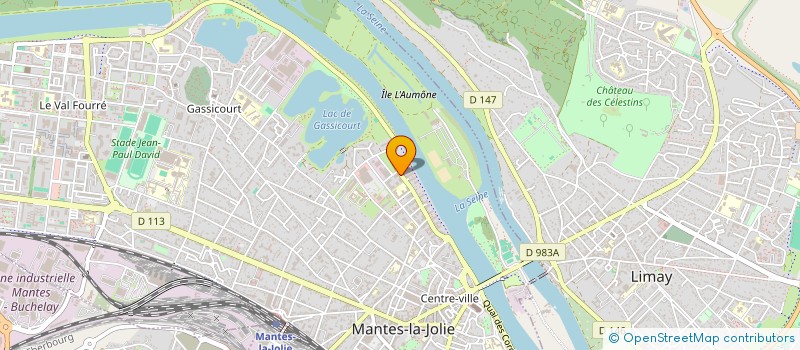 localisation de l'entreprise MISTRA  MANTES-LA-JOLIE