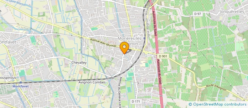 localisation de l'entreprise MISTRAL 2 VISION  MORIERES-LES-AVIGNON