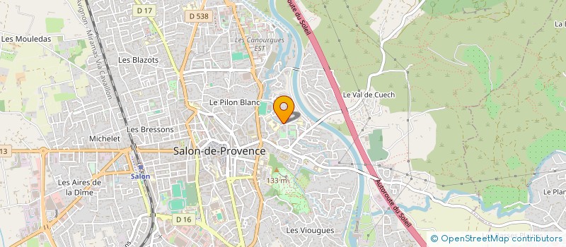 localisation de l'entreprise MISTRAL à SALON-DE-PROVENCE
