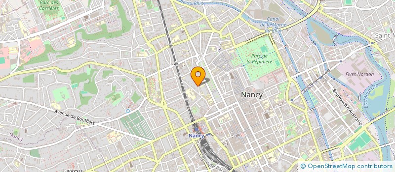 localisation de l'entreprise MISTRAL à NANCY