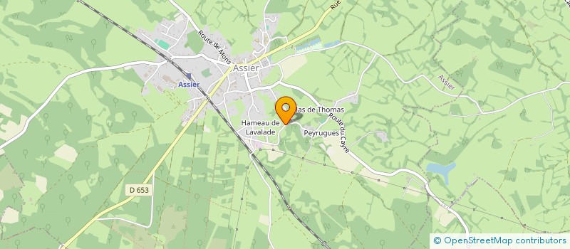 localisation de l'entreprise MISTRAL 46  ASSIER