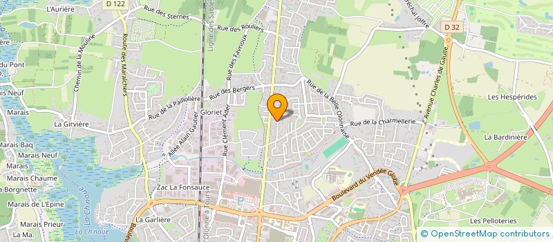 localisation de l'entreprise MISTRAL à LES SABLES D'OLONNE