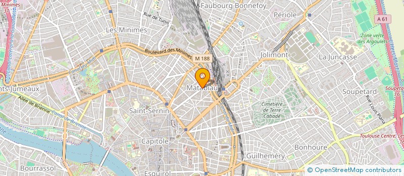 localisation de l'entreprise MISTRAL à TOULOUSE