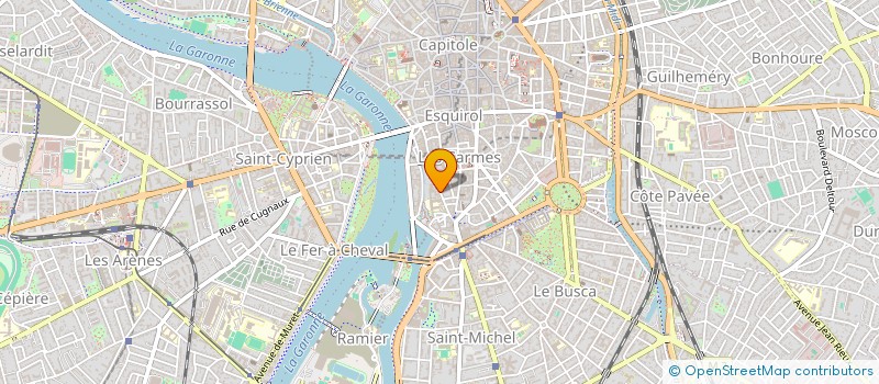 localisation de l'entreprise MISTRAL  TOULOUSE