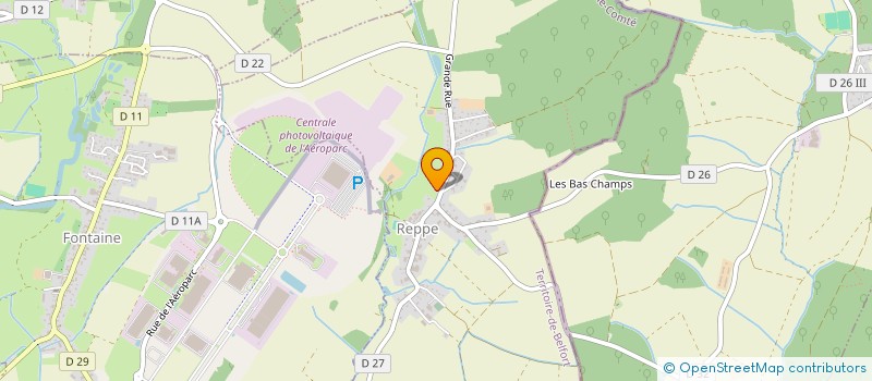localisation de l'entreprise MISTRAL  REPPE