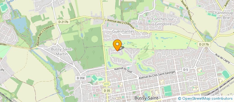 localisation de l'entreprise MISTRAL  BUSSY-SAINT-GEORGES