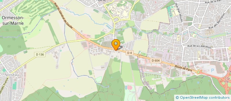 localisation de l'entreprise MISTRAL  LA QUEUE-EN-BRIE