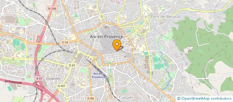localisation de l'entreprise MISTRAL à AIX-EN-PROVENCE