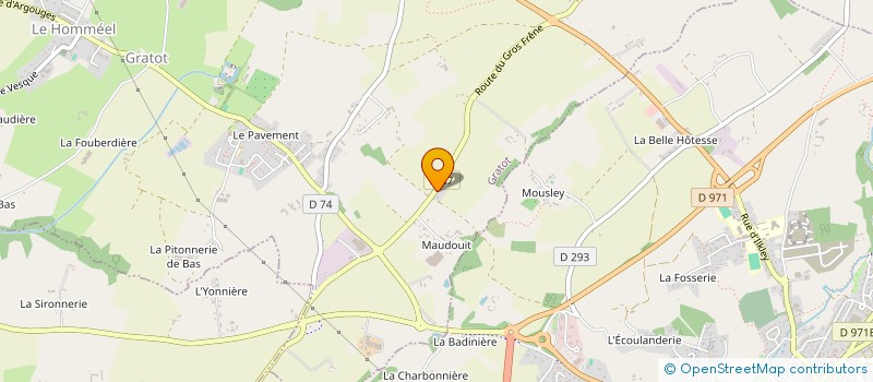 localisation de l'entreprise MISTRAL  GRATOT