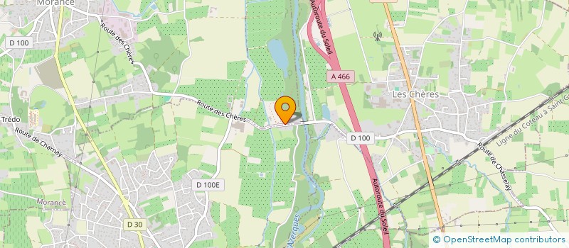 localisation de l'entreprise MISTRAL  MORANCE