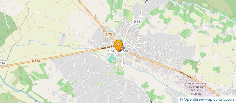 localisation de l'entreprise MISTRAL AP  SAINT-CANNAT