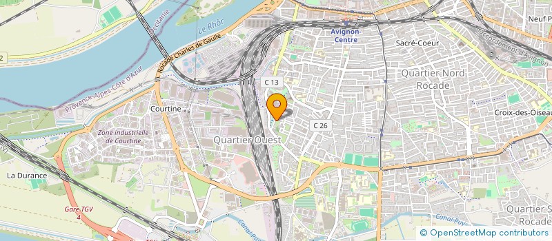 localisation de l'entreprise MISTRAL BAT  AVIGNON