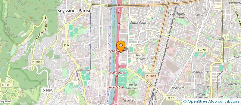 localisation de l'entreprise MISTRAL CONCERT ASSOCIATION à GRENOBLE