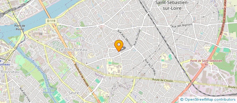 localisation de l'entreprise MISTRAL CONSULTING SARL  SAINT-SEBASTIEN-SUR-LOIRE