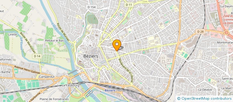 localisation de l'entreprise MISTRAL CUISINE à BEZIERS