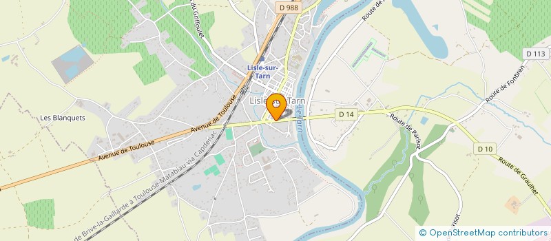 localisation de l'entreprise MISTRAL D'AUTAN à LISLE-SUR-TARN