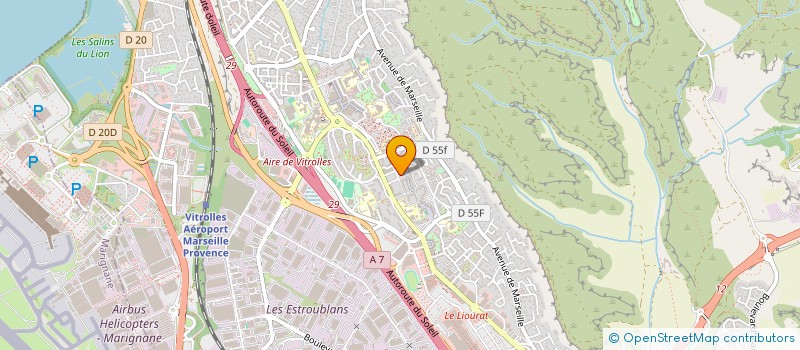 localisation de l'entreprise MISTRAL DIFFUSION à VITROLLES