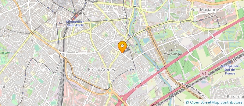 localisation de l'entreprise MISTRAL ECHANGES à MONTPELLIER