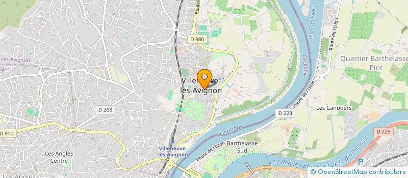 localisation de l'entreprise MISTRAL FER SARL à VILLENEUVE-LES-AVIGNON