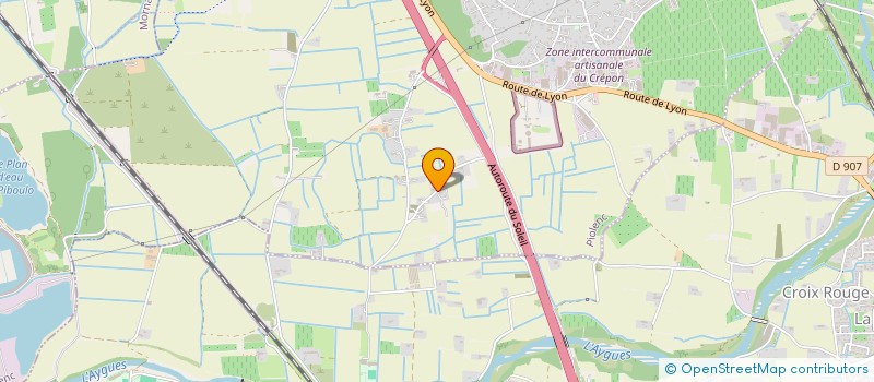 localisation de l'entreprise MISTRAL GAGNANT  PIOLENC