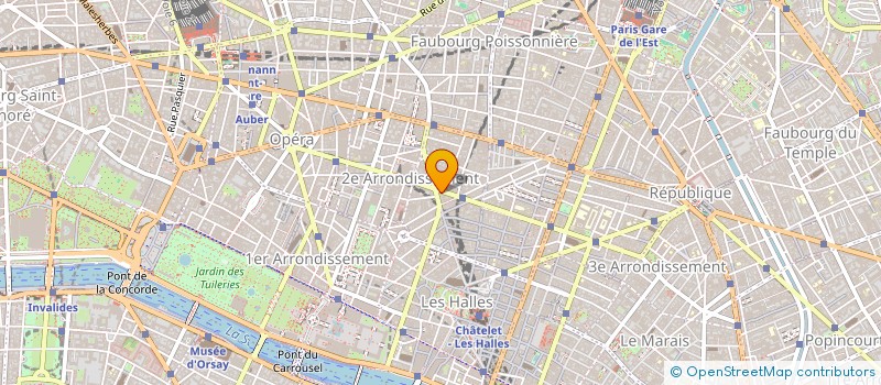 localisation de l'entreprise MISTRAL GAGNANT à PARIS