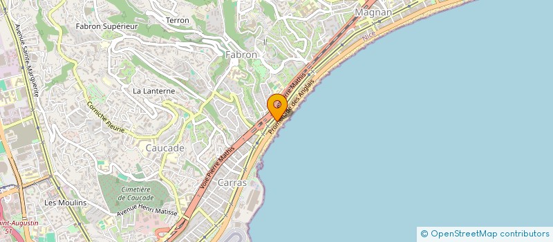 localisation de l'entreprise MISTRAL HYGIENE à NICE