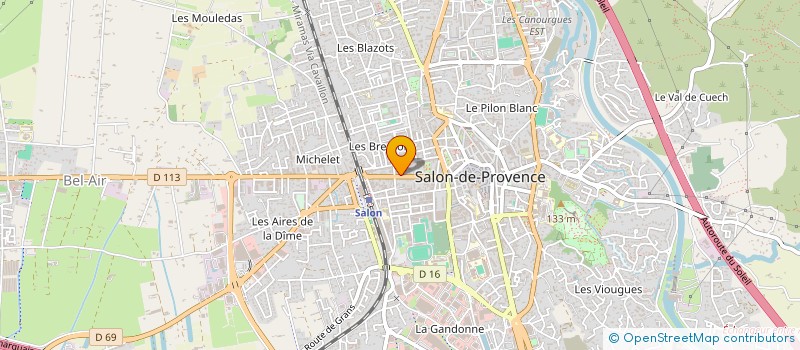 localisation de l'entreprise MISTRAL MOTOS à SALON-DE-PROVENCE