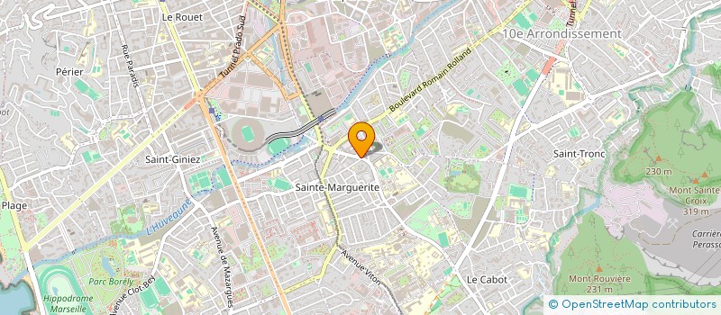localisation de l'entreprise MISTRAL PHONE 3 à MARSEILLE 9