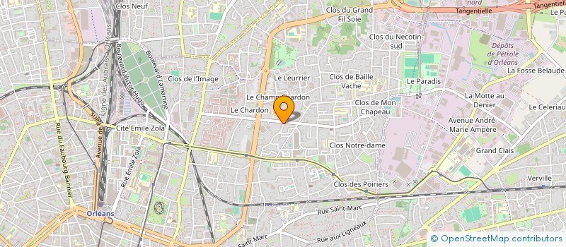 localisation de l'entreprise MISTRAL PROTECT à ORLEANS