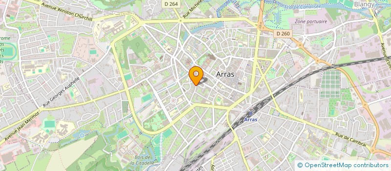 localisation de l'entreprise MISTRAL RADIO LIBRE à ARRAS