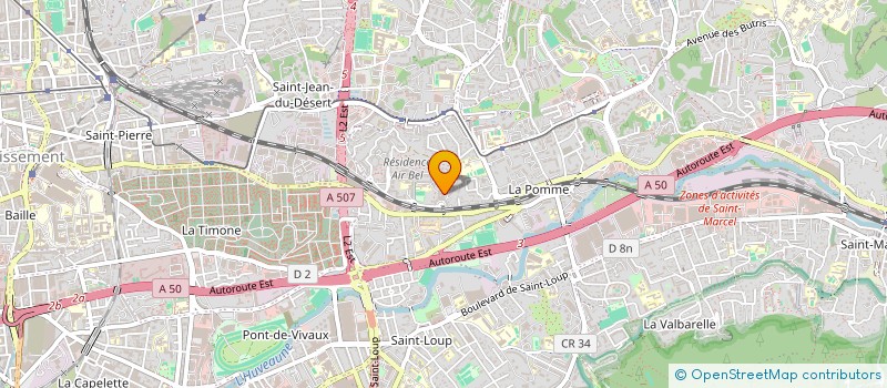 localisation de l'entreprise MISTRAL SERVICES à MARSEILLE