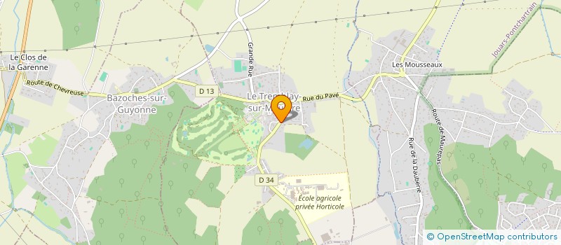 localisation de l'entreprise MISTRAL TECHNOLOGIES  LE TREMBLAY-SUR-MAULDRE