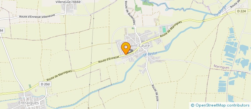 localisation de l'entreprise MISTRAL & VOLCANS AMENAGEMENTS  SAINT-LAURE