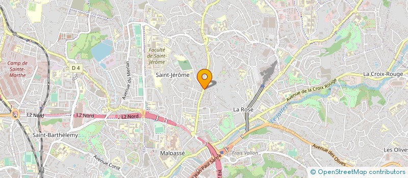 localisation de l'entreprise MISTRALCAR LUXURY à MARSEILLE