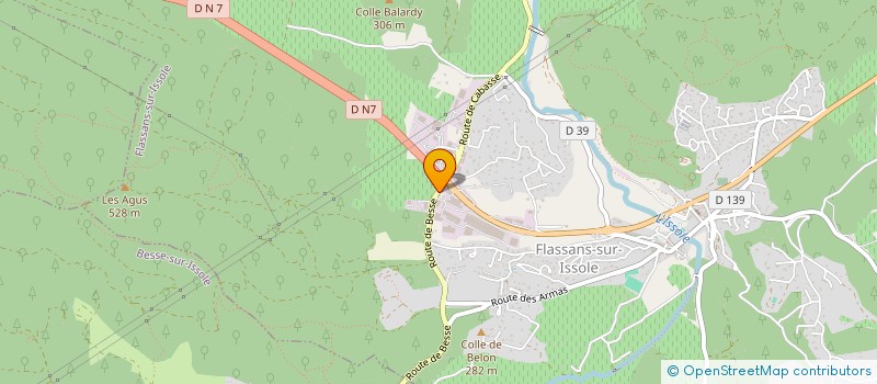 localisation de l'entreprise MISTRAOU  FLASSANS-SUR-ISSOLE