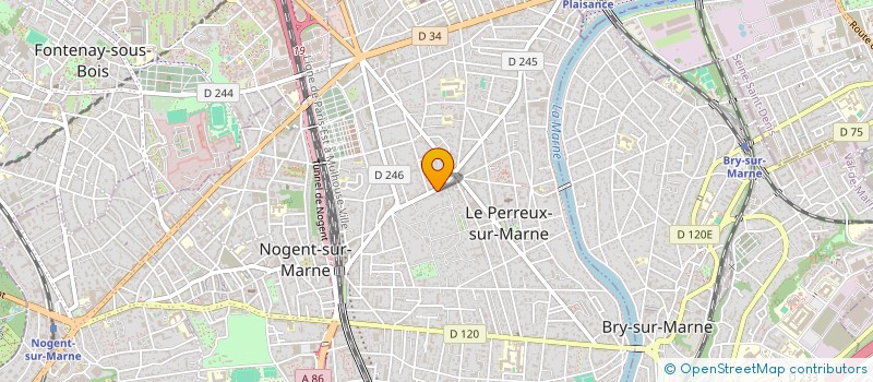 localisation de l'entreprise MISTUKO à LE PERREUX-SUR-MARNE