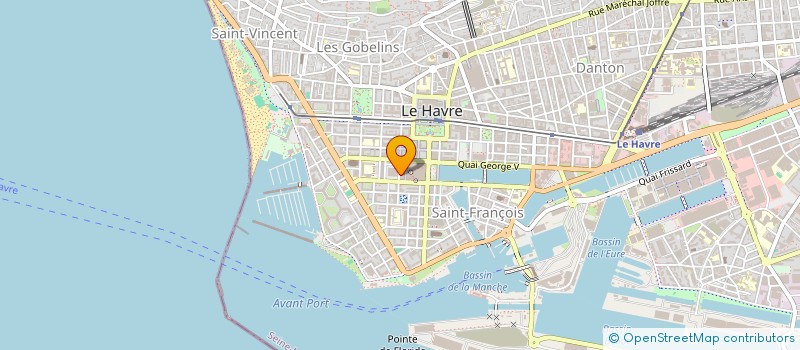 localisation de l'entreprise MISTY  LE HAVRE