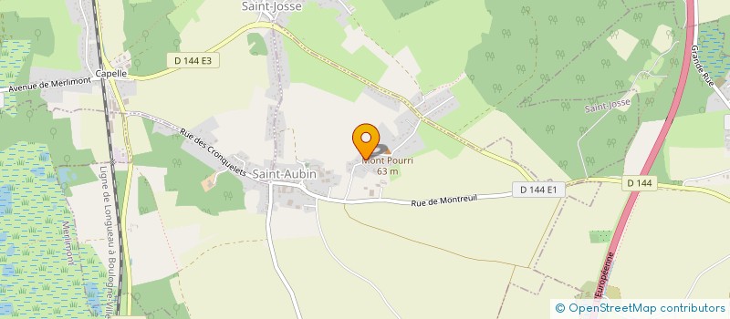 localisation de l'entreprise MISTY  SAINT-AUBIN