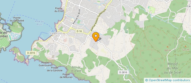 localisation de l'entreprise MISU à SIX-FOURS-LES-PLAGES