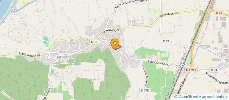 localisation de l'entreprise MISYEVAM  BARBENTANE