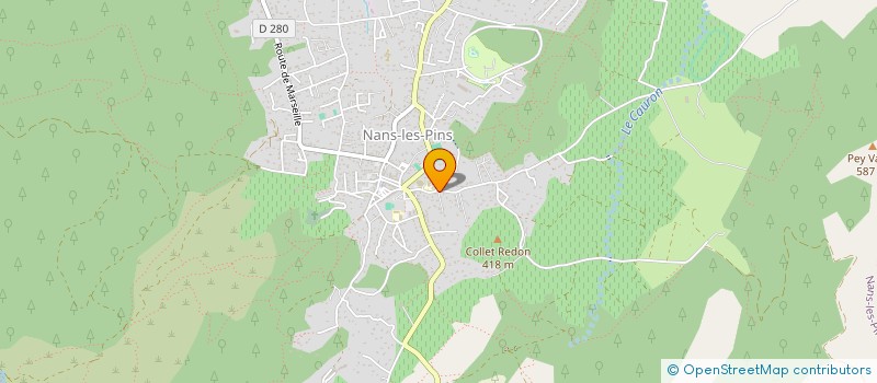 localisation de l'entreprise MISYL  NANS-LES-PINS