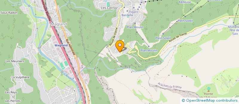 localisation de l'entreprise MISYL  ARACHES-LA-FRASSE