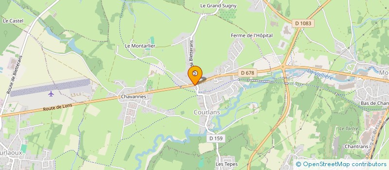 localisation de l'entreprise MISYL  COURLANS