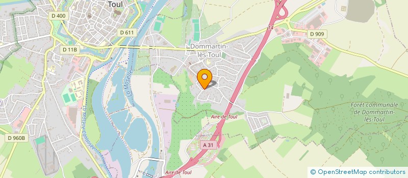 localisation de l'entreprise MISYPHE  DOMMARTIN-LES-TOUL